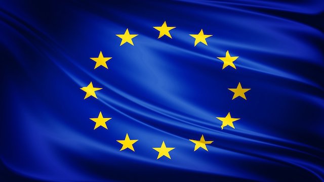 bandiera europa mossa