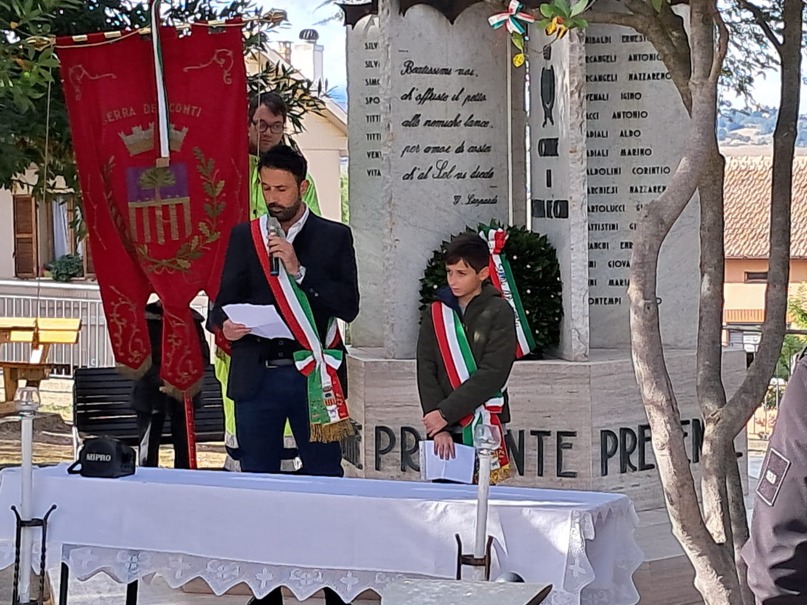 2 novembre 2025 - Commemorazione cittadina della festa dell'Unità Nazionale e Giornata delle Forze Armate