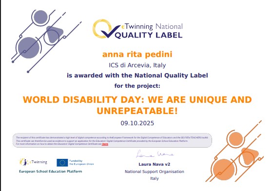 WORLD DISABILITY DAY: WE ARE UNIQUE AND UNREPEATABLE