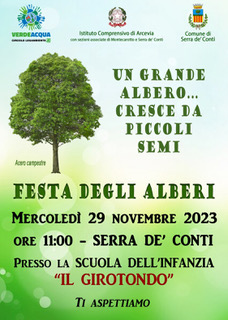 Locandina Festa degli Alberi