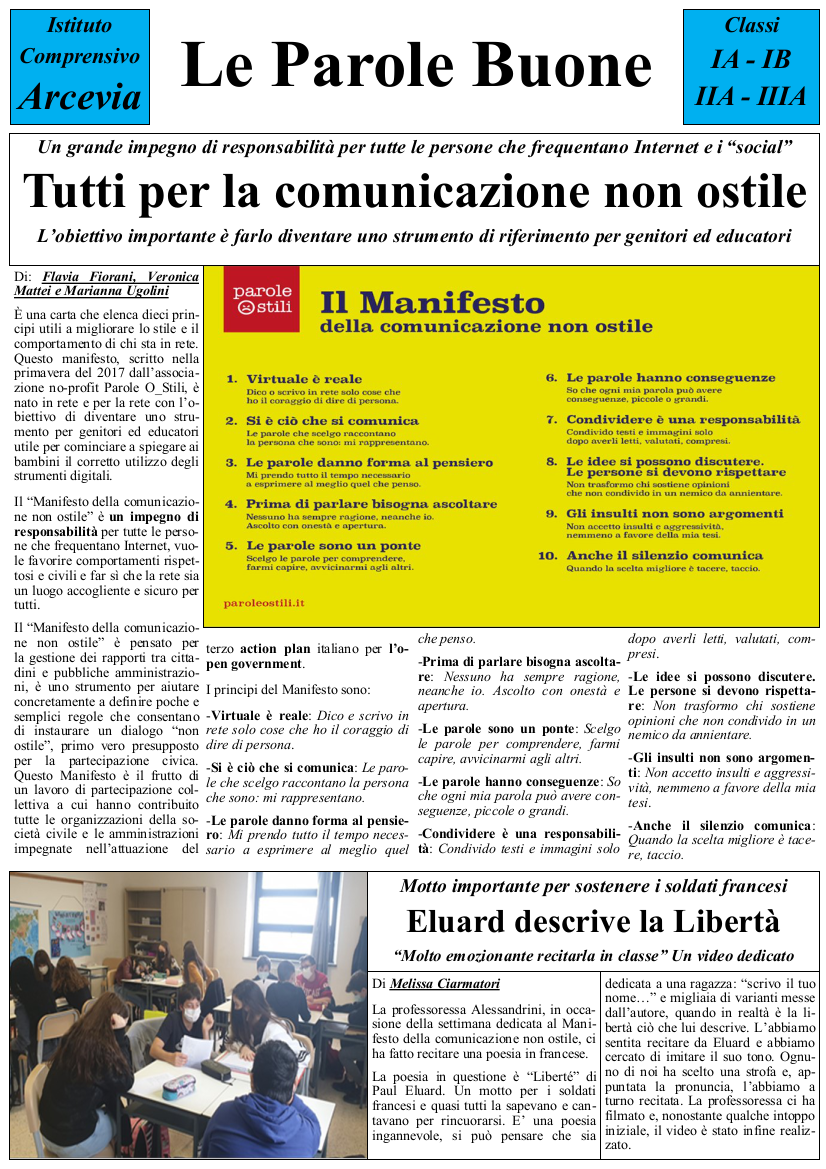 Le parole buone