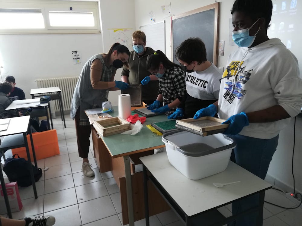 Laboratorio della carta