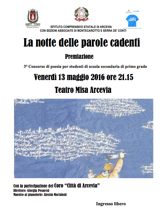 La notte delle parole cadenti 2016