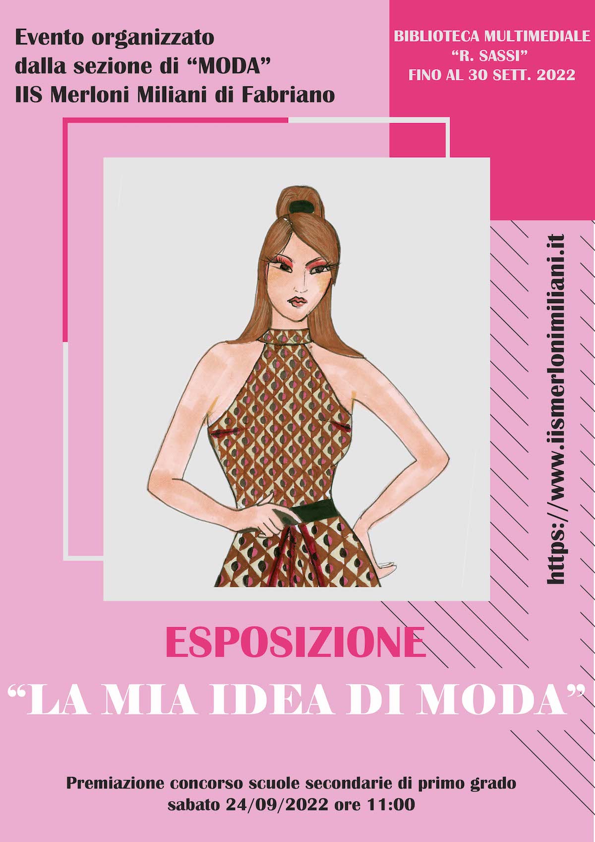 Volantino concorso "La mia idea di moda"