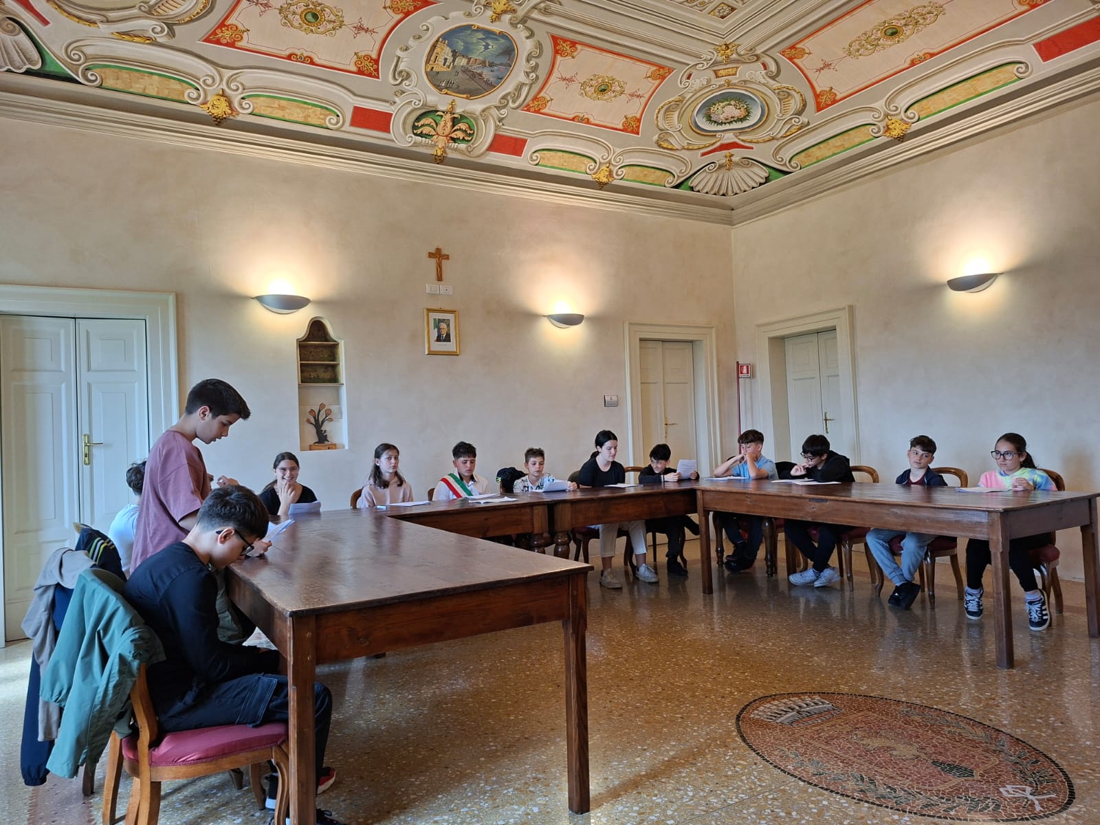 Insediamento del nuovo Consiglio Comunale dei Ragazzi a Montecarotto