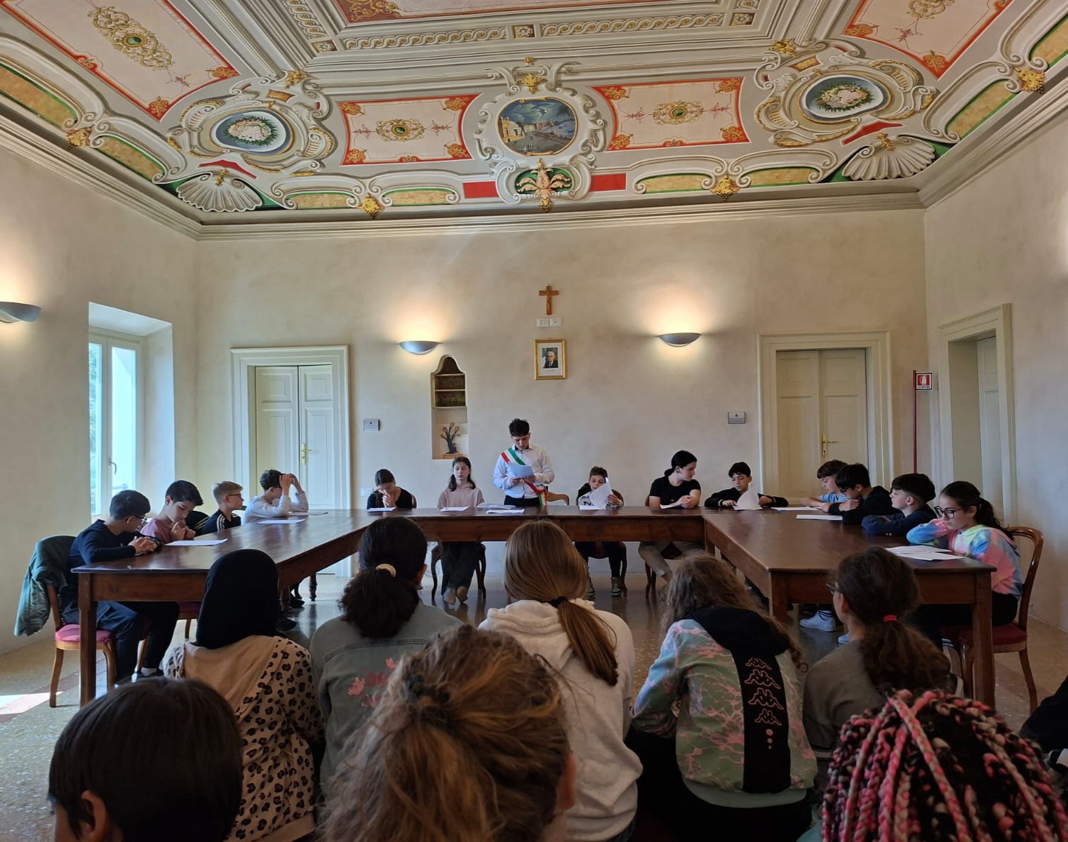 Insediamento del nuovo Consiglio Comunale dei Ragazzi a Montecarotto