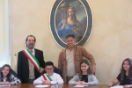 Cerimonia di insediamento del Consiglio Comunale dei Ragazzi di Serra de’ Conti
