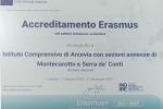 Targa di Accreditamento Erasmus